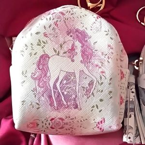 Unicorn keychain purse